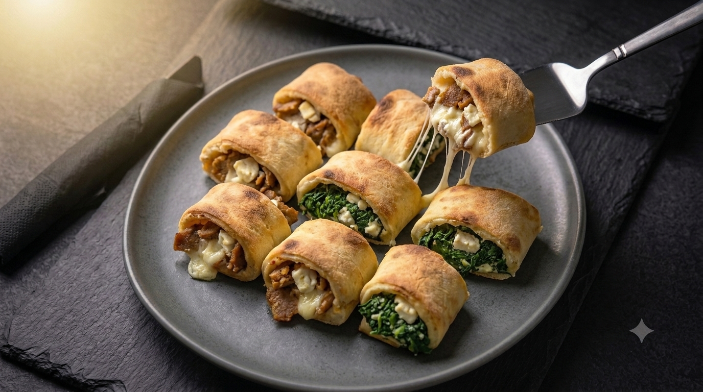 30 · Pizzabrötchen gefüllt