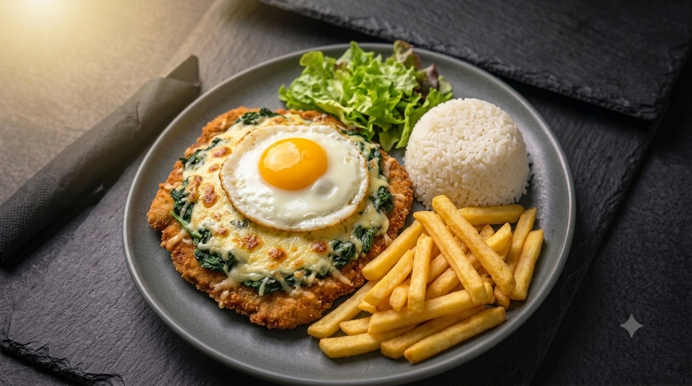 84 · Spinatschnitzel