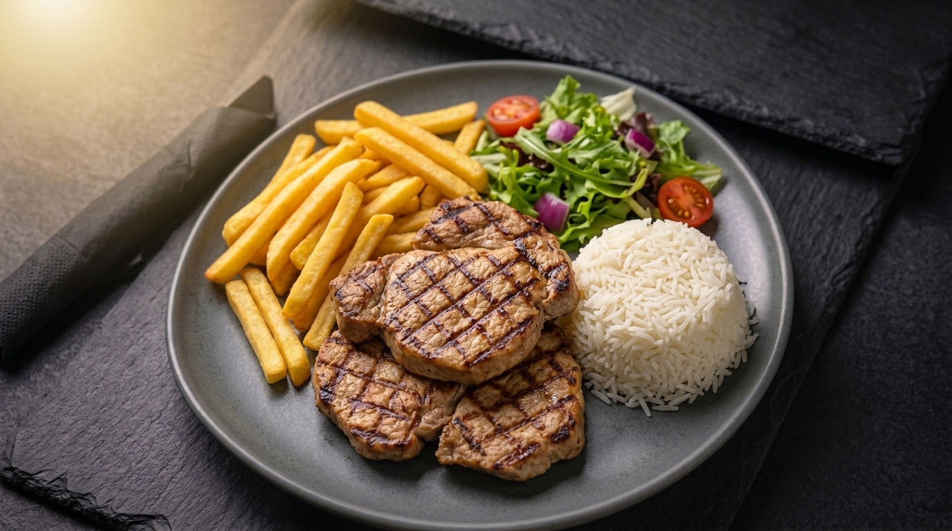 90 · Grillschnitzel natur