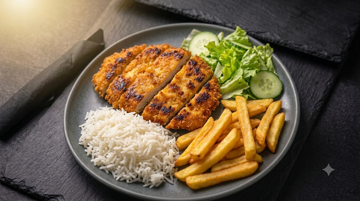 99A · Hähnchenschnitzel paniert